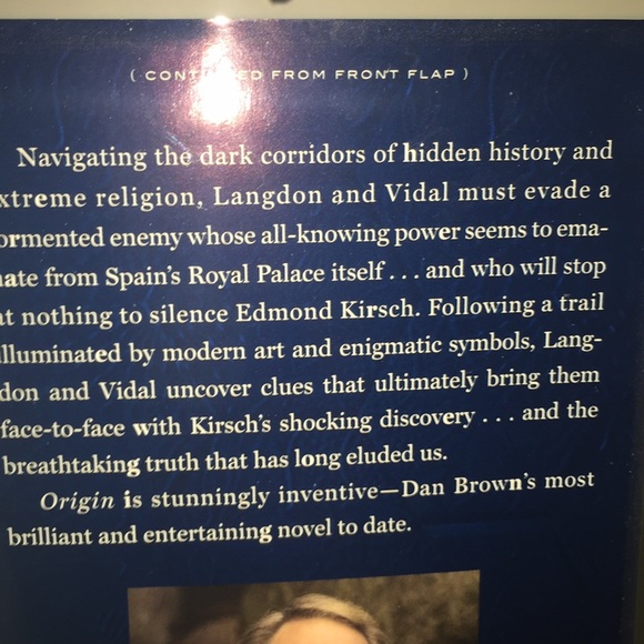 Origin thriller Book by Dan Brown - Picture 9 of 10